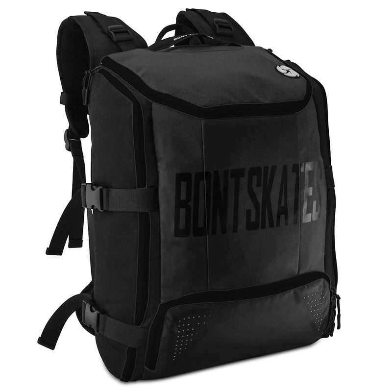 Bont Skates Multi Sport Skate Backpack Travel Bag Inline Ice Roller Speed Skating Black - Image 2