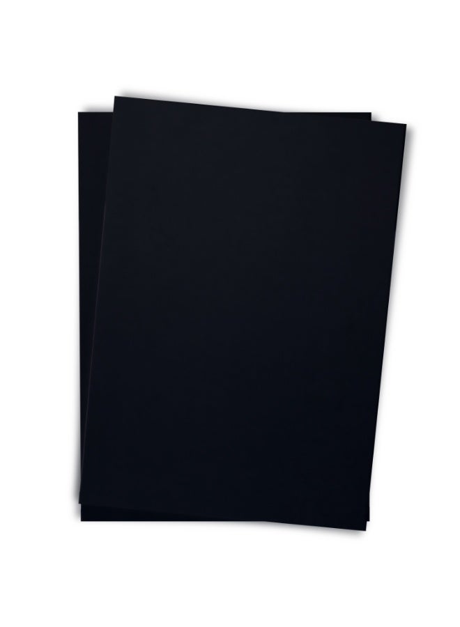 firstnock Color Card Paper Black, A4 - 20 Sheets - 250GSM Thick Colored Card Stock - Premium Craft Paper for DIY, Invitations, Arts & Crafts and Printing - Image 2