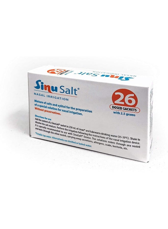 Sinu Salt Rhinodouche Pack Junior Nasal Sprinkler+Sinusal XL Junior - Image 3