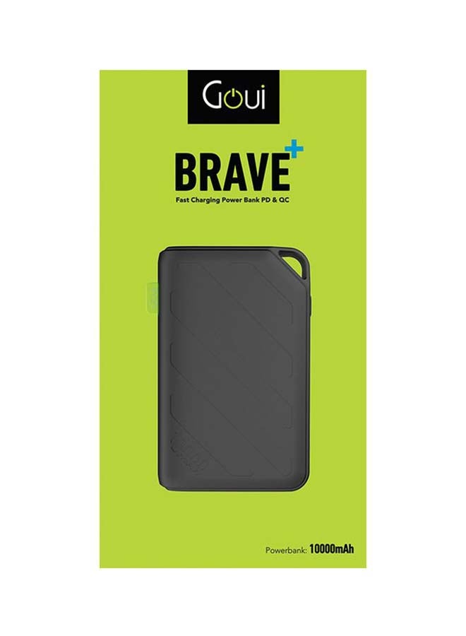 جوي بنك الطاقة بريڤ بلس 10 سعة 10000mAh – شاحن محمول مدمج وعالي السعة لشحن الأجهزة في وقت واحد، متوافق مع الهواتف الذكية، الأجهزة اللوحية، أجهزة الألعاب، مشغلات MP3/MP4، أجهزة بلوتوث، والمزيد – تصميم مريح وسهل الحمل لتوفير الطاقة الفورية في أي وقت وأي مكان 10000 mAh أسود - Image 4