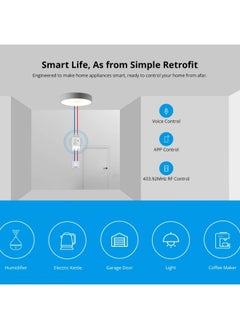 Basic R2 10A Smart WiFi Wireless Light Switch, DIY Module for Smart Home Automation Solution, Works with Amazon Alexa & Google Home, Works with IFTTT - pzsku/Z57A909026119F5F57663Z/45/_/1739944881/3c54b320-668f-49a8-9b16-6b8aa22f84e2