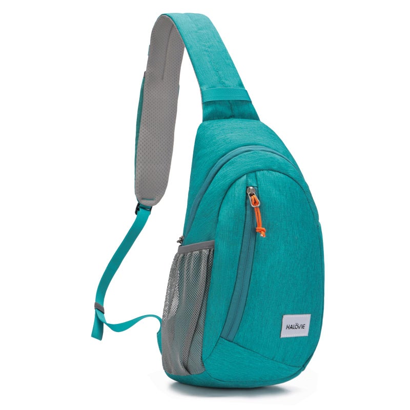 HALOVIE Anti Theft Crossbody Sling Bag RFID Travel Sling Backpack Lightweight Hiking Shoulder Chest Bag for Walking Work - Image 1