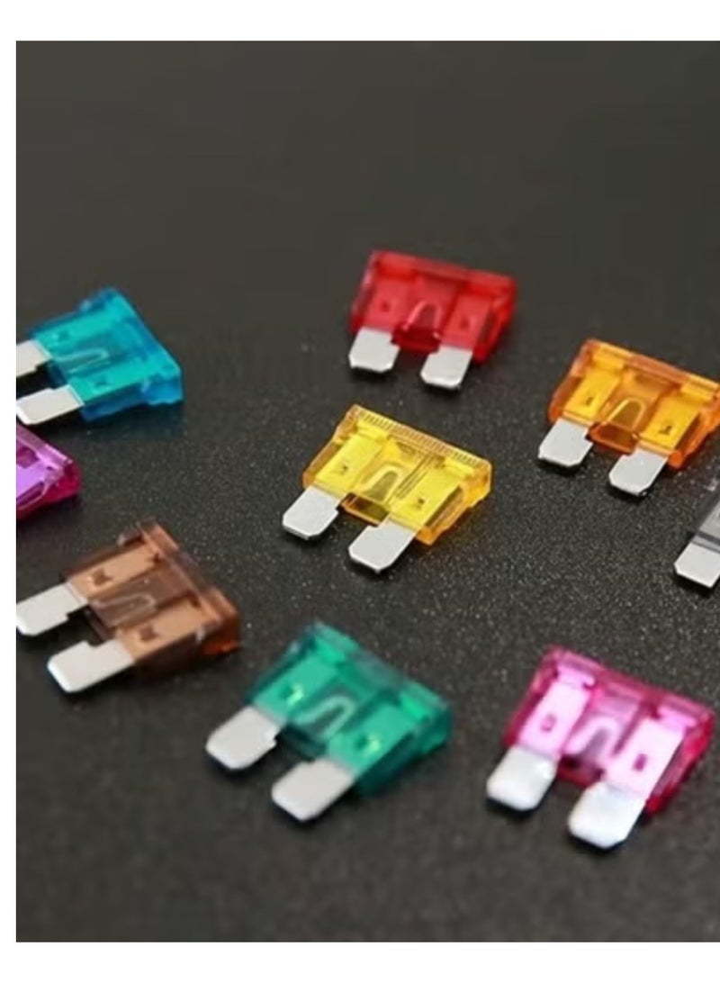 Assorted car fuse kit, 100 pieces with a storage box. - Image 5