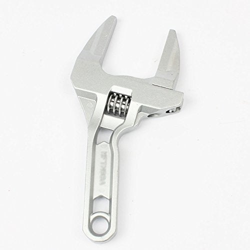 LUBAN Adjustable Spanner Wrench 16-68mm, short shank plumbing wrench for tight spaces, mini plumber wrench for bathroom kitchen pipe nuts bolts - Image 2
