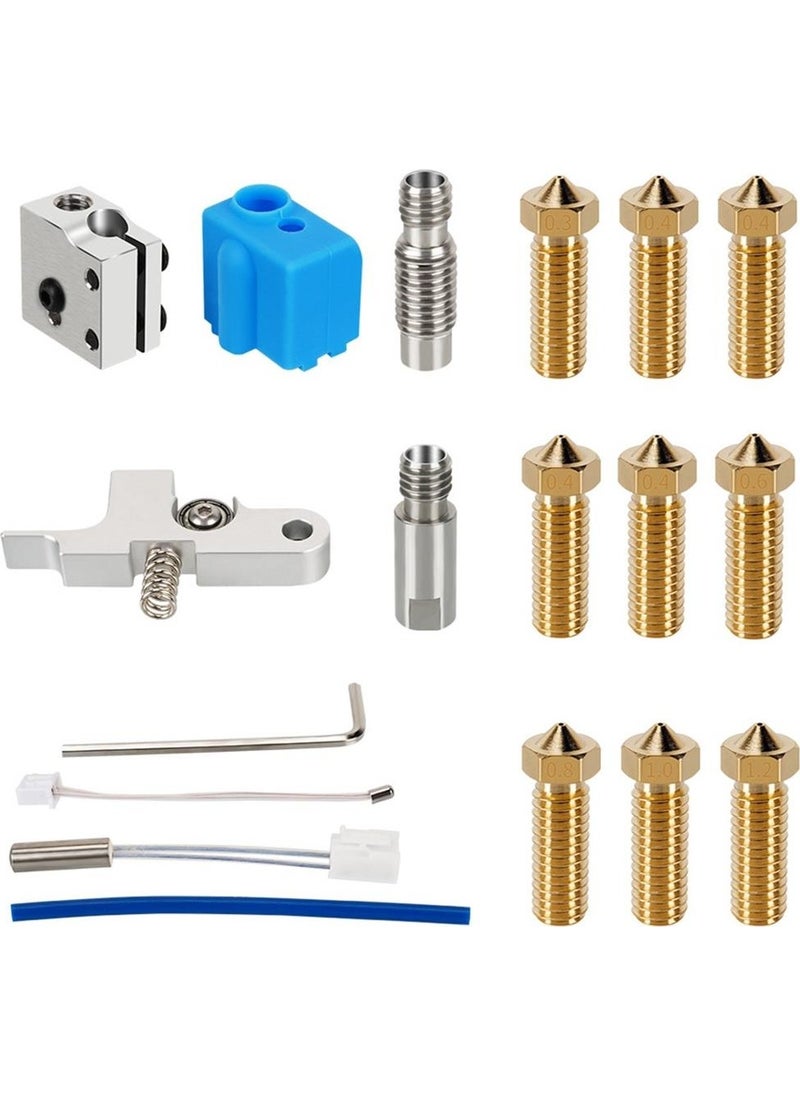 Hobi Mekatronik - Artillery Sidewinder X1-X2 Genius Pro Hotend Set (0.3-0.4-0.6-0.8-1.0-1.2 Nozzle) - Image 1