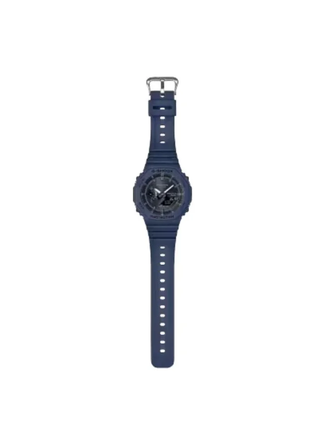 جي شوك Men's Analog-Digital Display Watch With Blue Resin Strap - GA-B2100-2ADR
