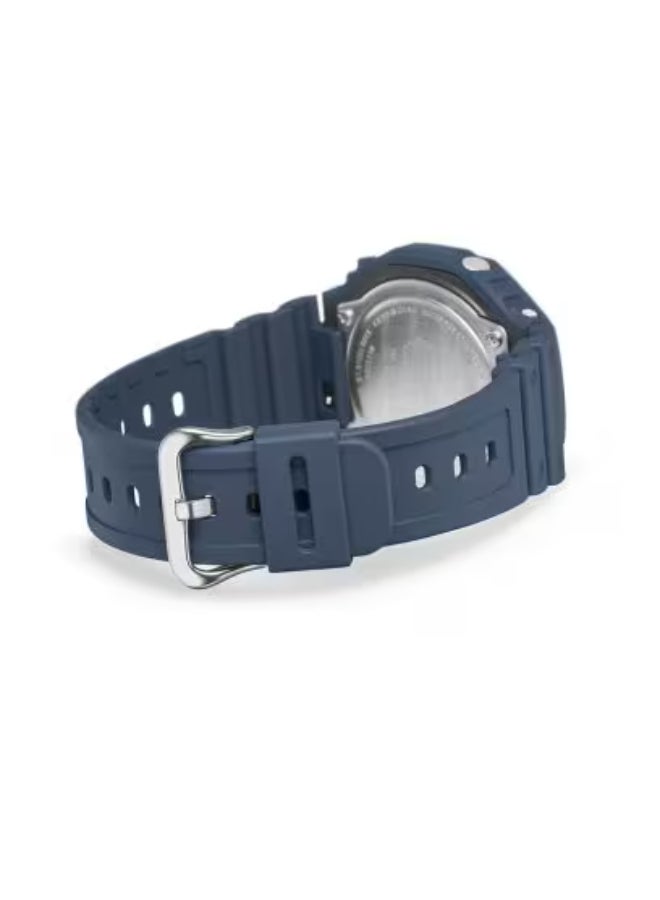 جي شوك ساعة رجالية تناظرية رقمية من الراتنج -- - . مم - Image 5