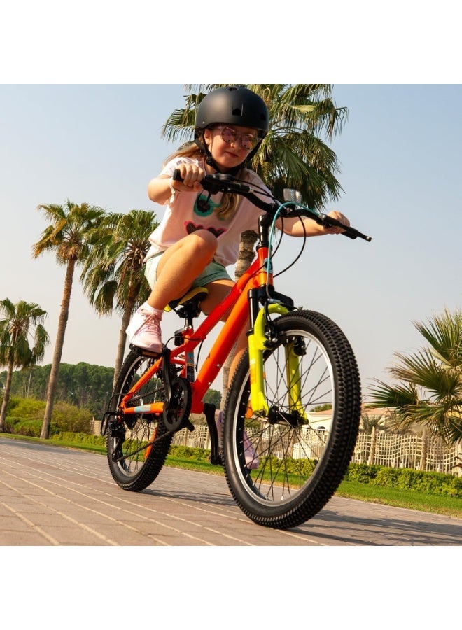 Spartan Cypher 20-Inch Kids Road Bike | 20 Inch Wheel Size | 7 Speed | Adjustable Seat | Lava Red Color - Image 3