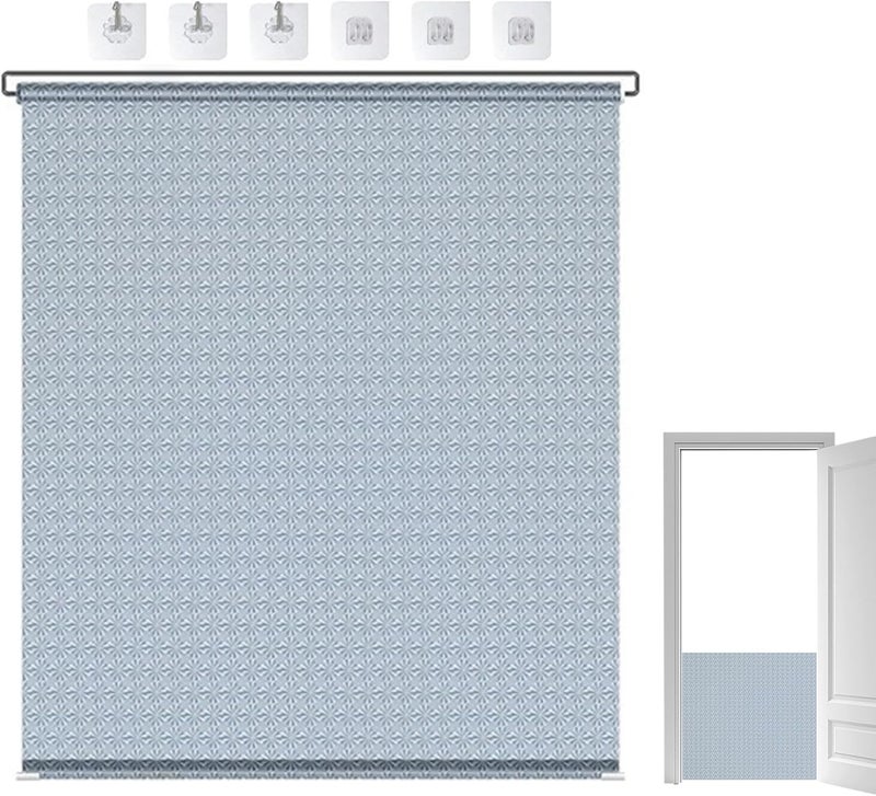 Retractable Dog Gate,Cat Mesh Door | Stairs Mesh Gate | for Indoor Home Staircase Hallway Terrace Porch Kitten Puppy Dogs Cats - Image 1