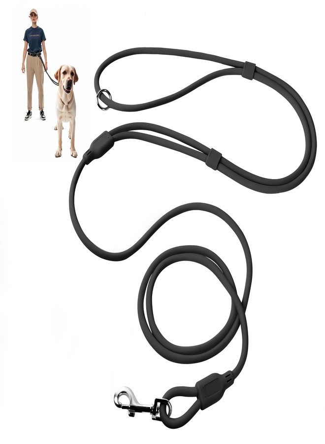 Fida Hands Free Dog Leash for Large Dogs Heavy Duty, Adjustable Crossbody/Waist Leash for Small/Medium/Large Dogs, Waterproof Hands-Free Dog Leashes for Running, Walking & Training(L, Black) - Image 1