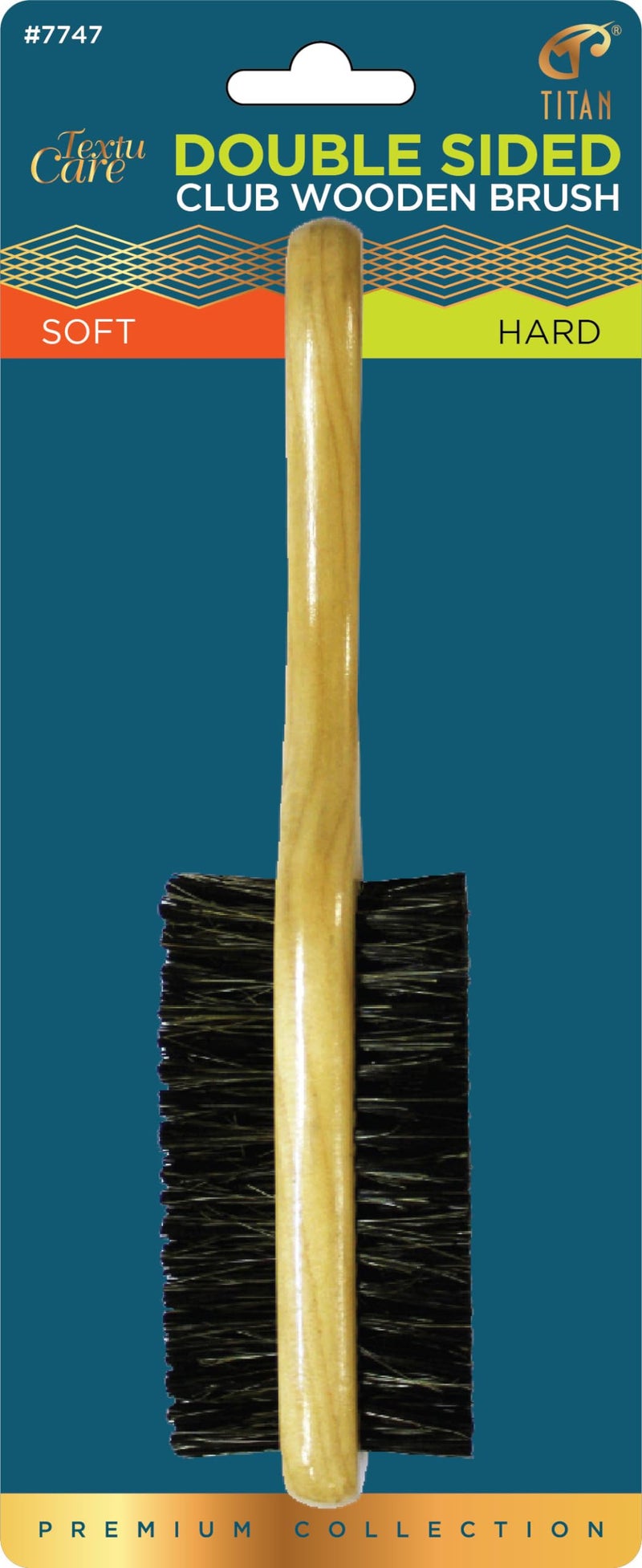 TITAN Double Sided Club Brush Soft and Hard