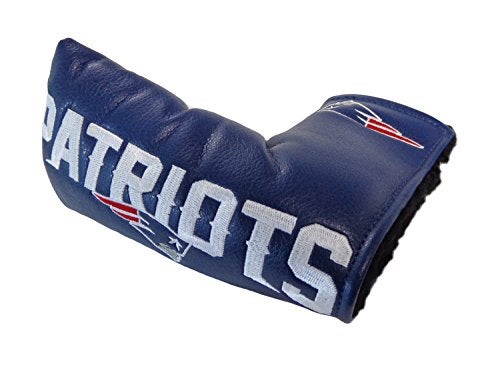 Team Golf NFL New England Patriots Vintage Blade Putter Cover Golf Club Vintage Blade Putter Headcover, Form Fitting Design, Fits Scotty Cameron, Taylormade, Odyssey, Titleist, Ping, Callaway - Image 2
