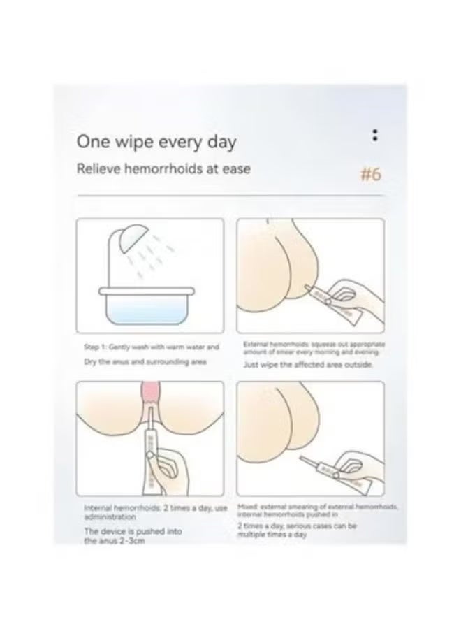 APDMP Hemorrhoid Lick Cold Compress Gel, Cold Skin Gel Hemorrhoid Cream, Fissure Cream, Hemorrhoid Relief Cream, Fast Relief of Hemorrhoids and Anal fissures - Image 4
