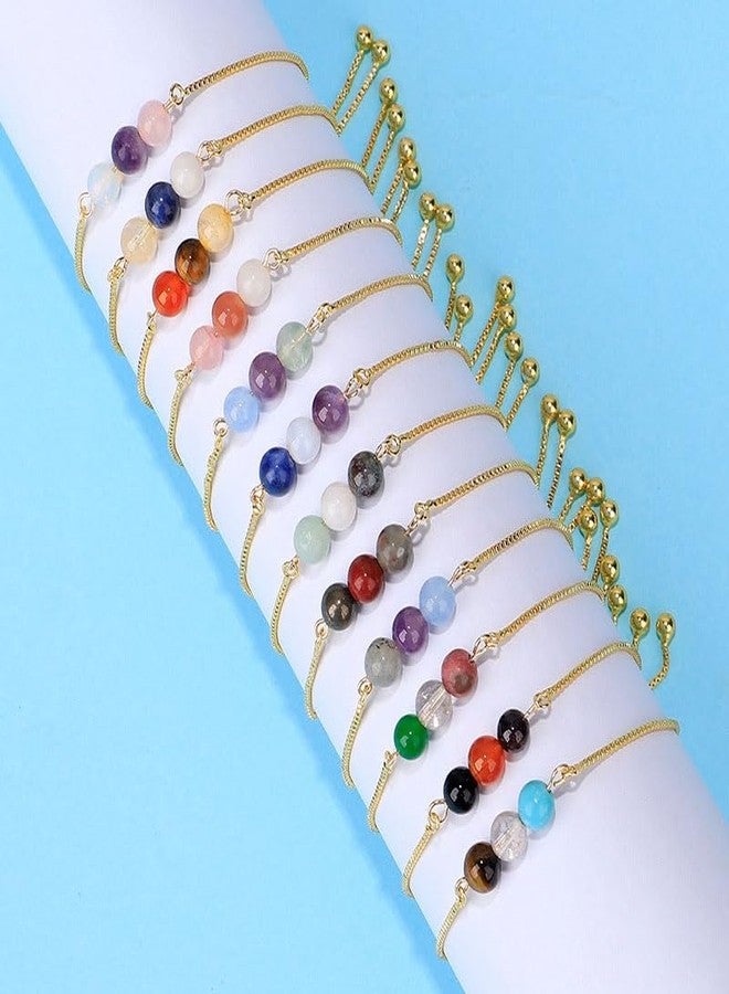 YiCan Capricorn मकर Signs Bracelet | All 12 Zodiac Signs | Design for Girl, Women Jewelry Astrology Adjustable Crystal Bracelets - Image 5
