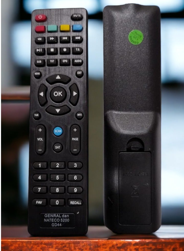 erorex Replacement Remote Control Compatible With General Den GD44 And Nateco 5200  - Image 2