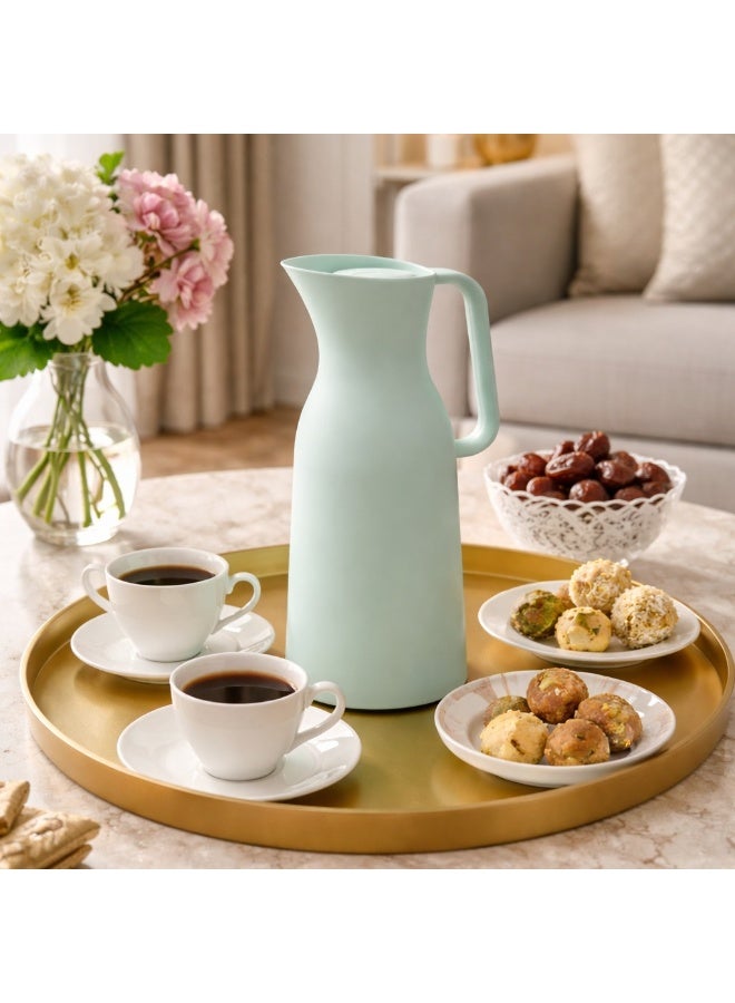 Host ✨ Host Tea and Coffee Thermos, Matte Mint Green – 1 Liter Capacity | Luxurious Design and Excellent Heat Retention ☕💚 - Image 3