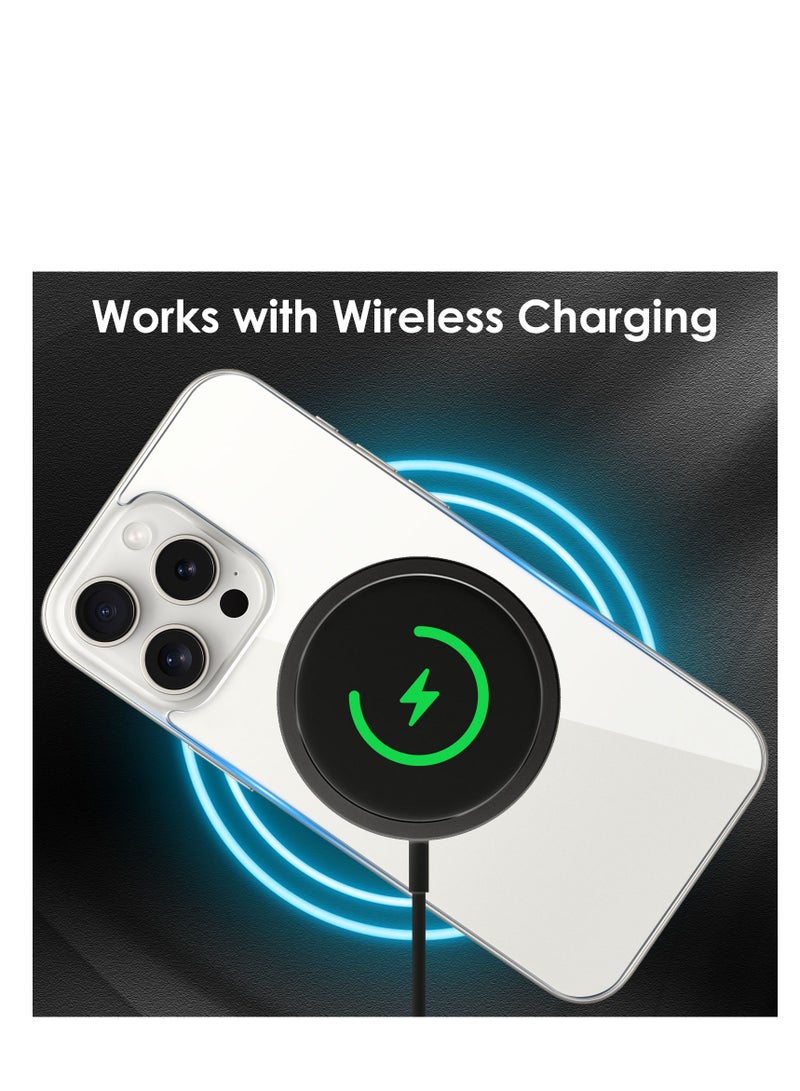 [2 Pack] iPhone 15 Pro Back Screen Protectors Bubble-Free and Scratch-Resistant Tempered Glass Back Film (6.1 inch) - Image 5