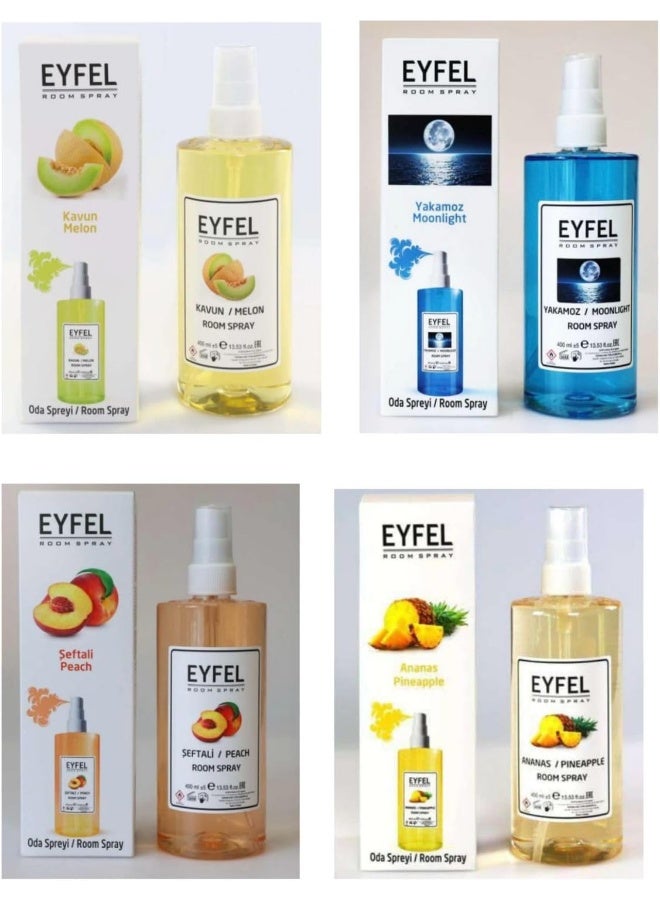 Eyfel coconut Room Spray, Floral Fragrance, 400 ml, Pit - Image 3