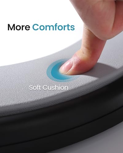 TRIPTIPS Portable Toilet with Soft Cushion, 5 Gallon Rotatable Lid, Adults and Kids Camping Toilet Seat for 5 Gal Bucket - Image 3