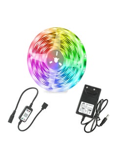 شريط LED بلوتوث RGB بطول 5 متر و35 وات للهواتف الذكية