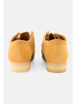 clarks Men Wallabee Lace Up Casual Shoes, Turmeric Yellow  - Image 2