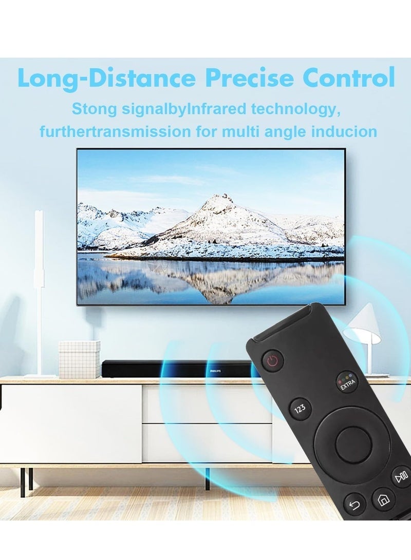 ELTRAZONE Replacement Remote Control Compatible with Samsung Smart TV 4K UHD | Universal Replacement Remote Works with All Samsung Smart, LED, LCD & QLED TVs | Easy Setup & Stable Performance - Image 3