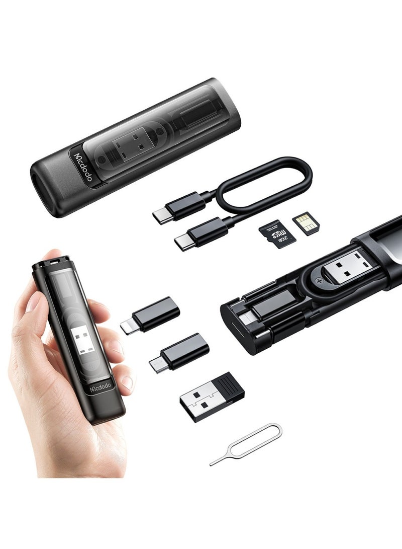 Mcdodo WF-1720 Multifunctional Storage Box For Cable Connector SIM Ejector Card Slot - Image 1