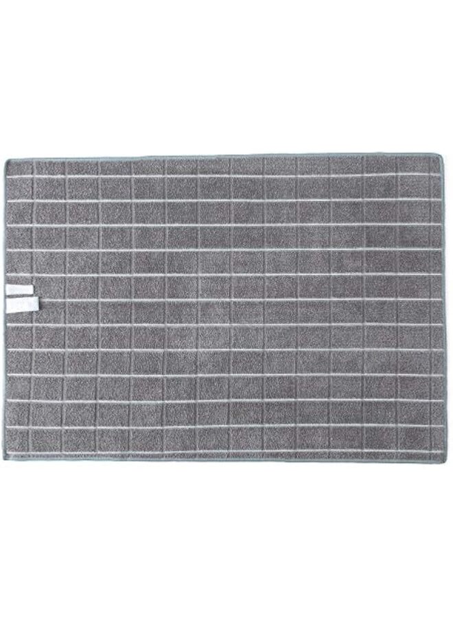 يُسلِّم مجموعة مناشف مطبخ مكونة من 8 قطع، 65 سم × 45 سم، قطن مغزول حلقيًا فائق النعومة والامتصاص، طقم مناشف أطباق وشاي وبار (رمادي) - Image 4