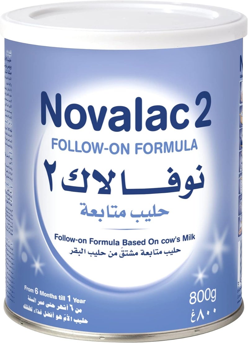 حليب نوفلاك المرحلة 2 للمتابعة على شكل مسحوق