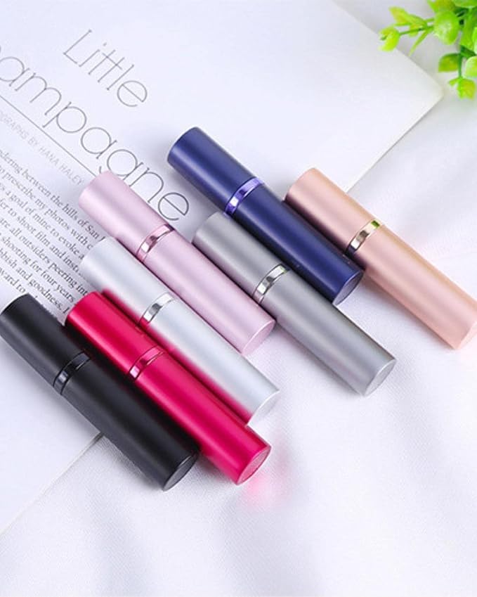 SUBORAWOS 5ML Perfume AtomiserRefillable Perfume Spray BottlesCologne DispenserFragrance Empty Spray Bottle for TravelBlack - Image 4