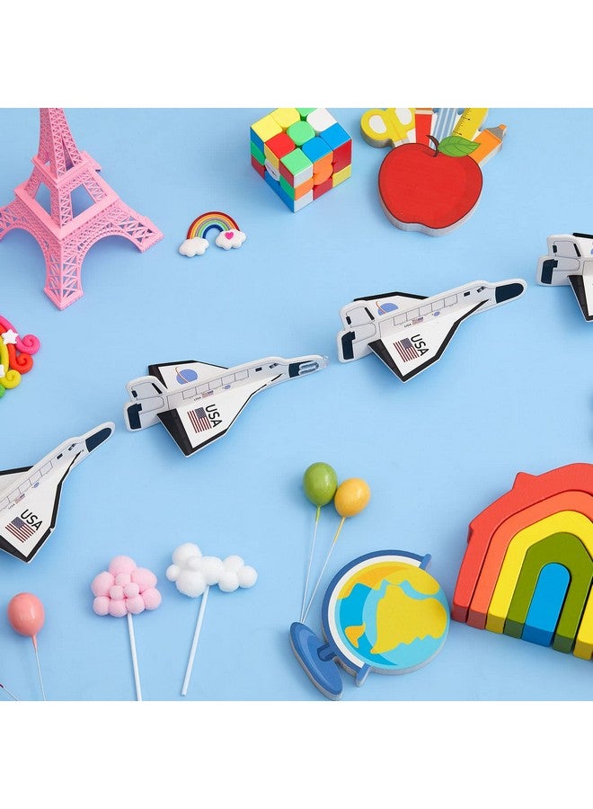 Lewtemi Set Of 36 Space Shuttle Gliders Space Plane Flying Toys Space Shuttle Toys Foam Airplane Glider Foam Gliders For Outer Space Party Favors Birthday Party Indoor And Outdoor Play - Image 4