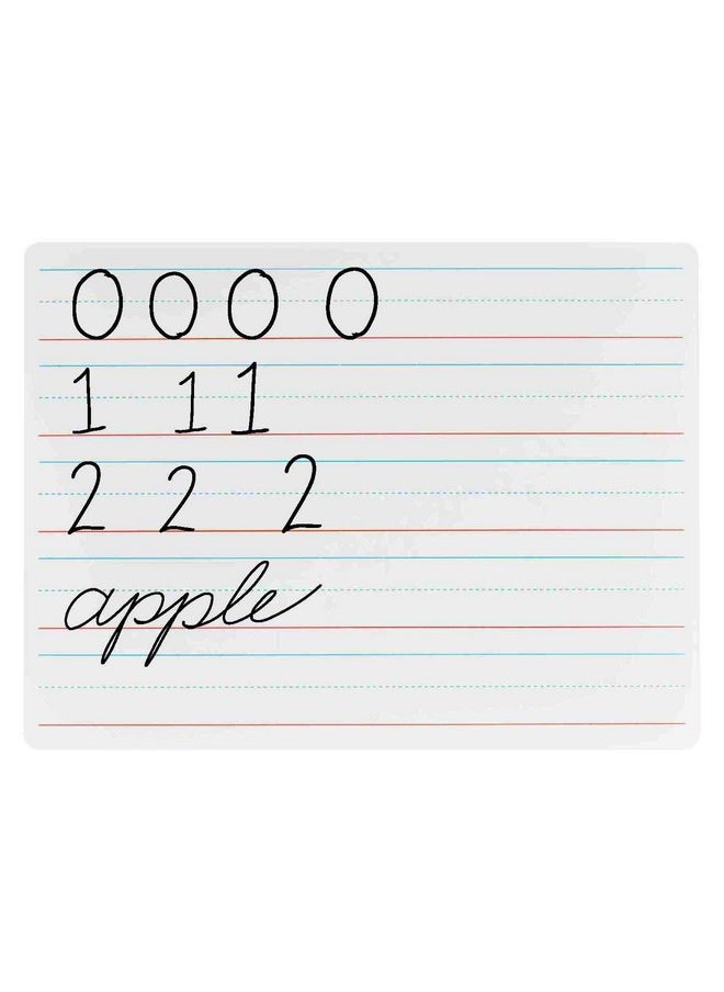 GSM Brands - Dry Erase Lapboards With Lines - Pack Of 1 Lined Whiteboard - 9X12 - Student Single Sided - Improve Children'S Classroom Learning With Portable White Boards - Image 1