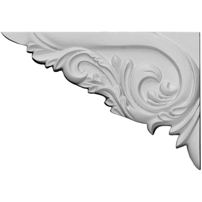 SB08X05TY-L TYRONE STAIR BRACKET, LEFT, 8 3/8"W X 5 7/8"H X 5/8"D, PRIMED - Image 1