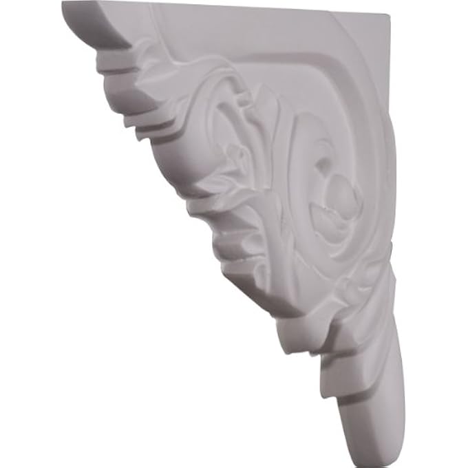 SB08X05TY-L TYRONE STAIR BRACKET, LEFT, 8 3/8"W X 5 7/8"H X 5/8"D, PRIMED - Image 2