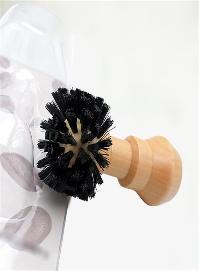 Much Hotter Coffee Portafilter Basket Cleaning Brush, Stiff Bristles and Wood Handle Coffee Accessories, Coffee Filter Brush Fits for Espresso Barista Machine Cleaning Tool (49mm/54mm) - Image 4