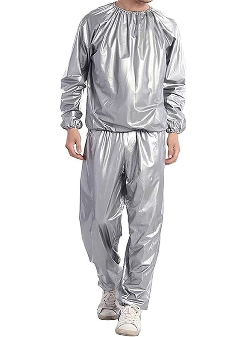 Sauna sweat suit for men and women, sports training for exercise, walking, gym and daily activities - Image 1