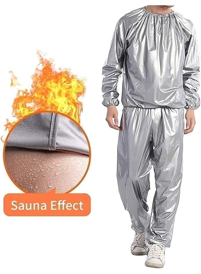 Sauna sweat suit for men and women, sports training for exercise, walking, gym and daily activities - Image 5