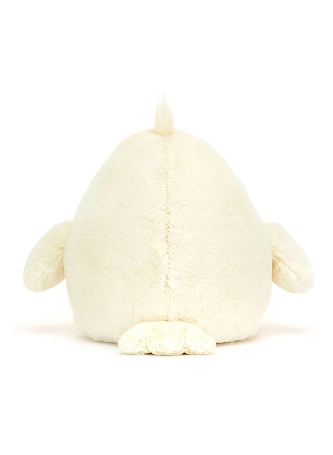 Jellycat Delia Duck 18cm Plush Toy, Soft Cream Duck with Orange Beak, Cute Stuffed Animal Gift for Kids - Image 4