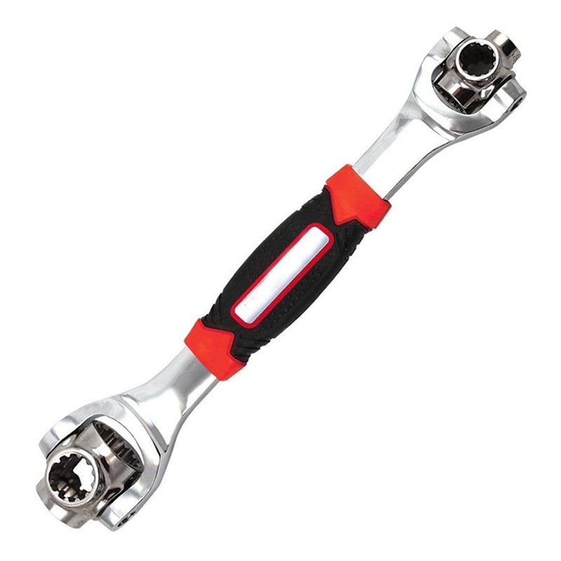 t iger wrench multi-function 48-in-1 dog bone wrench 360 degree rotatable wrench anti-slip wrench Double - Image 2