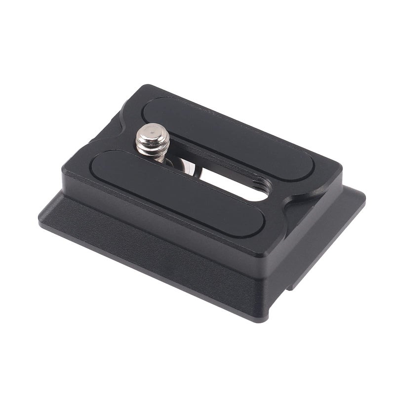 FocusFoto Upper Quick Release Baseplate QR Plate for DJI Ronin RS2 RSC2 RS3 Pro RS4 Pro RS 4 Mini Gimbal Stabilizer Arca-Swiss Standard Camera Tripod Ballhead (Standard Version) - Image 1