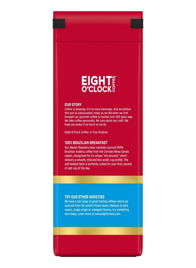 Eight O'Clock Coffee Brazilian Breakfast : Eight O'Clock Ground Coffee, 100% Brazilian Breakfast, 11 Ounce - Image 2