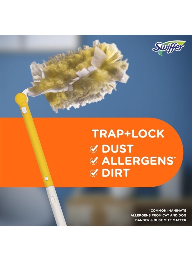 Swiffer Dusters Heavy Duty Extender Handle Starter Kit (1 Handle, 12 Dusters)  - Image 4
