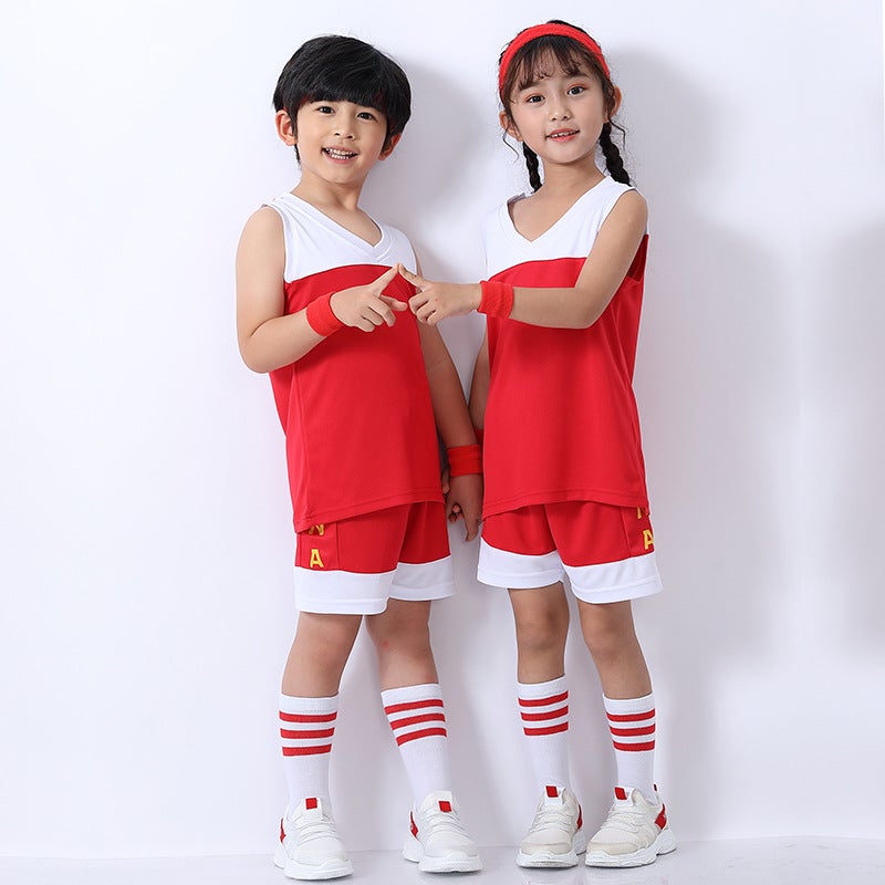 Children'S Basketball Uniform Men'S Vest Suit Toddler Football Training Team Uniform Adult Light Board Jersey Clothing - Image 4