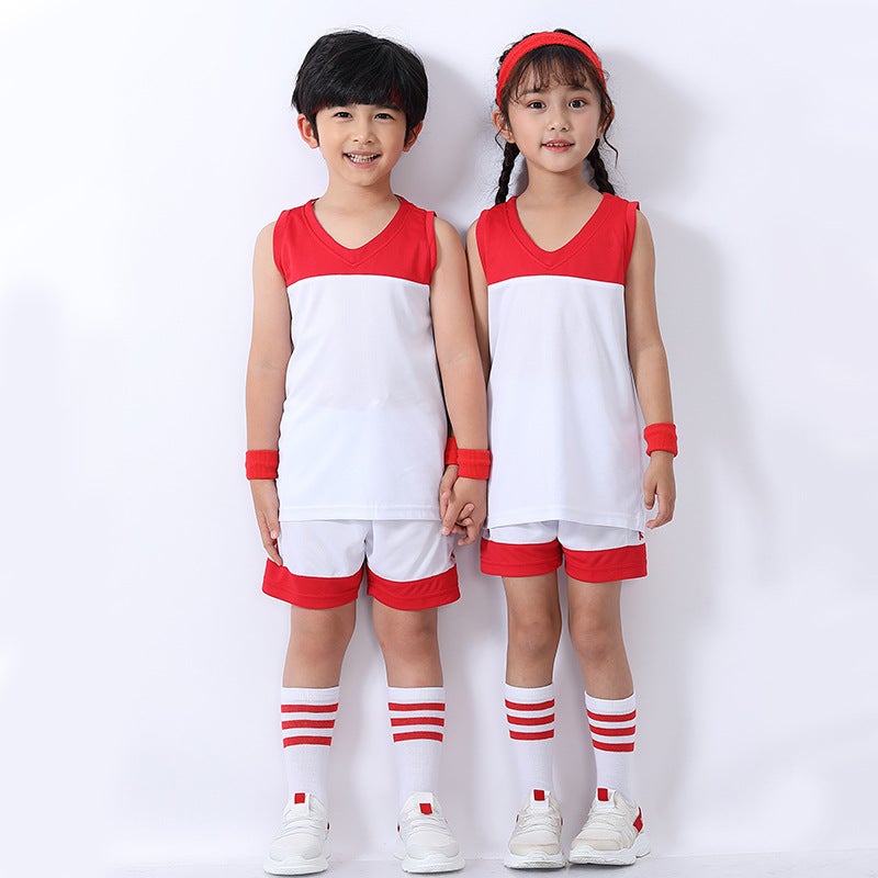 Children'S Basketball Uniform Men'S Vest Suit Toddler Football Training Team Uniform Adult Light Board Jersey Clothing - Image 3