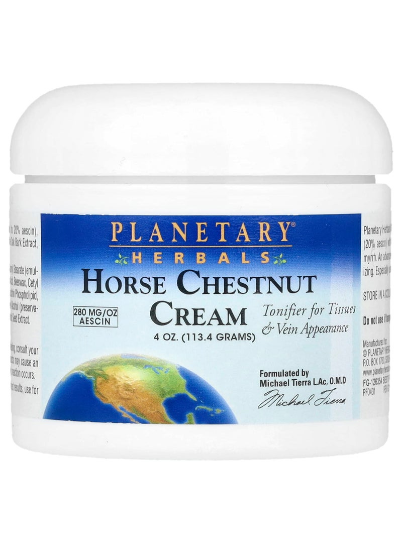 Horse Chestnut Cream, 4 oz (113.4 g)