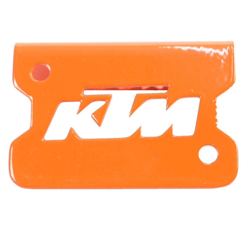 Genericc Autobrand - Front Disc Brake Fluid Reservoir Cap Cover Guard Protector for KTM All Model (Orange KTM Adventure) - Image 3