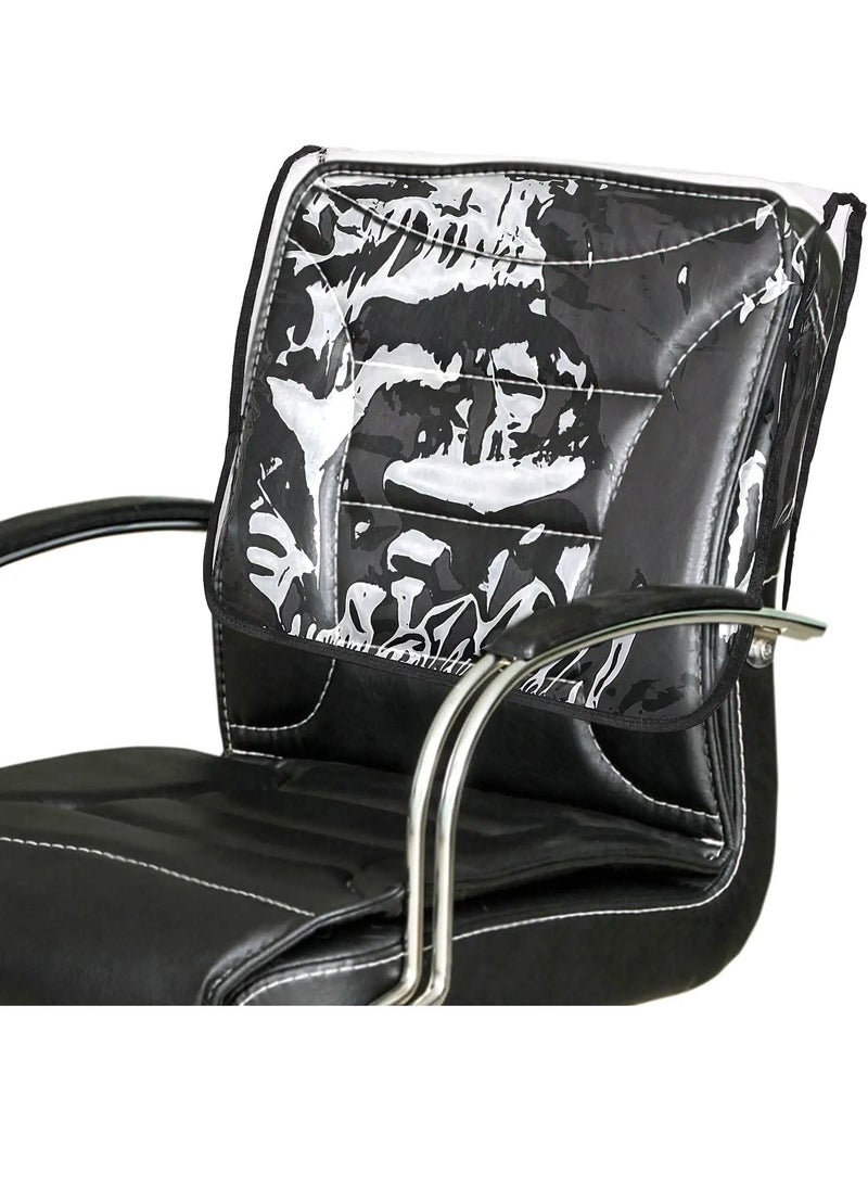 Y&D Chair Back Cover, Beauty Salon Protective Square Hairdressing Covers, Prevents Damage to Spa/Salon Chair, Barber Hair Fits Most Chairs - Image 1