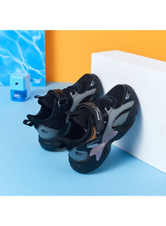 Bumblebee Children's Shoes Kids Sneakers Boys Spring Breathable Large Children Comfortable Mesh Casual Running Shoes Soft Sole Versatile Trendy - Image 3