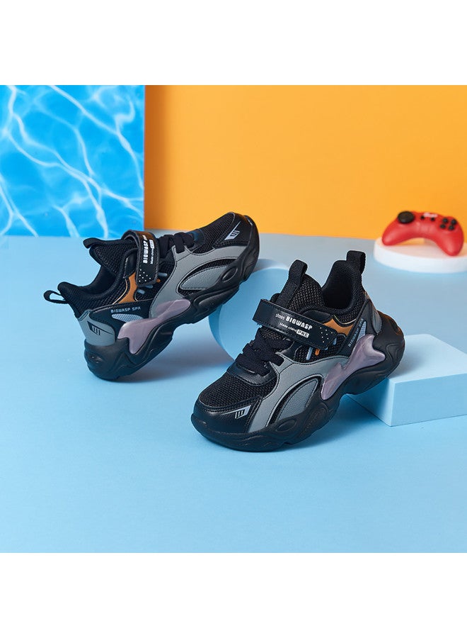 Bumblebee Children's Shoes Kids Sneakers Boys Spring Breathable Large Children Comfortable Mesh Casual Running Shoes Soft Sole Versatile Trendy - Image 5