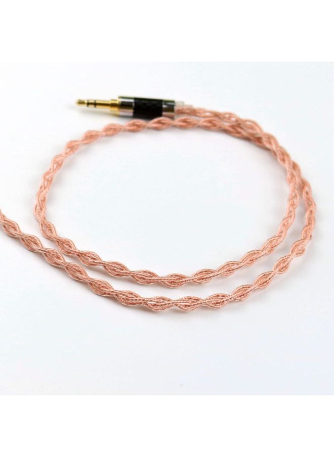 Manufacturers Supply 4-core Pure Copper 3.5 Shure MMCX/0.78/2pin/QDC/TFZ Headset Audio Upgrade Line-Color:Thick A2DC-Length:3.5 Elbow  - Image 2